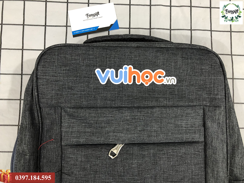Balo quà tặng in logo số lượng lớn