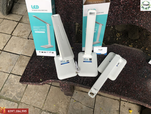 Đèn tích điện làm quà tặng in logo công ty