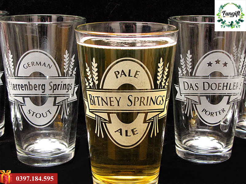 cốc thủy tinh khắc laser