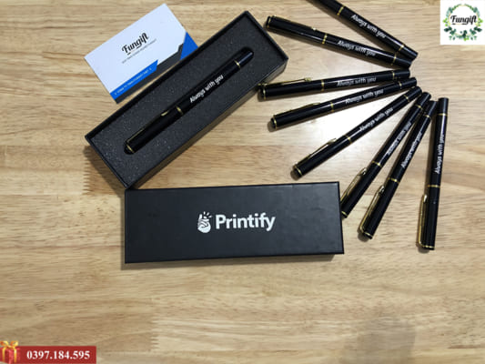 Khắc bút ký số lượng lớn tặng khách hàng