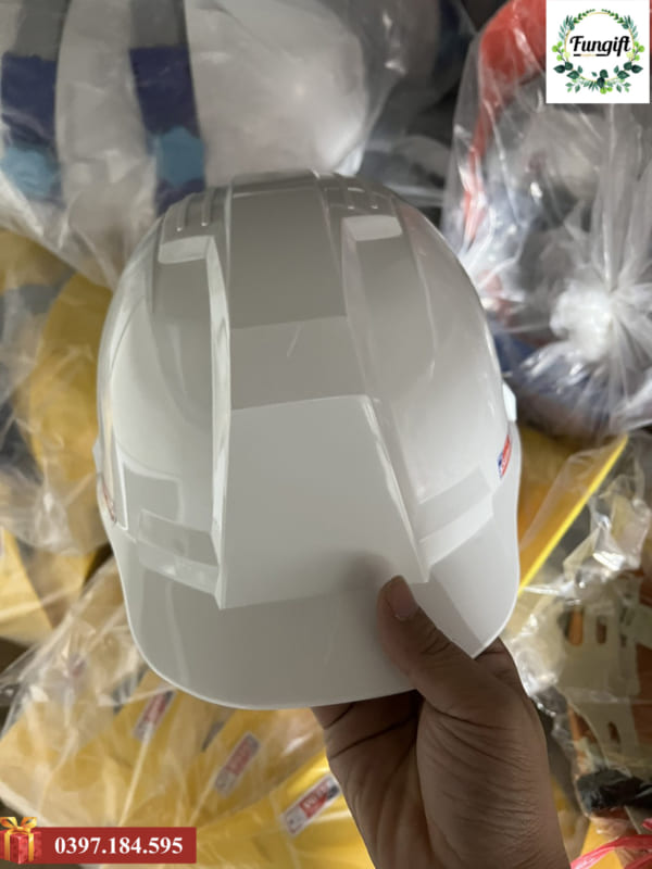 Mũ bảo hiểm in logo theo yêu cầu