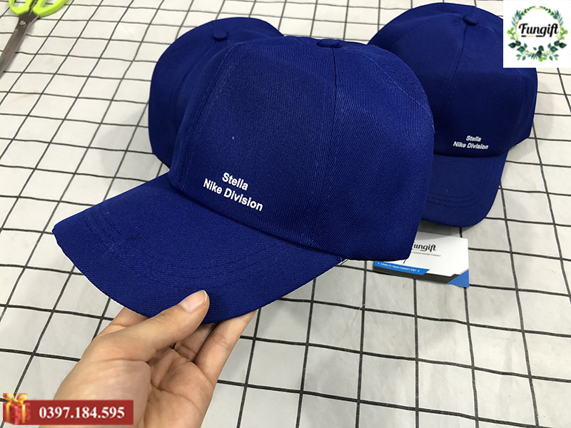 Mũ lưỡi trai in logo theo yêu cầu giá rẻ