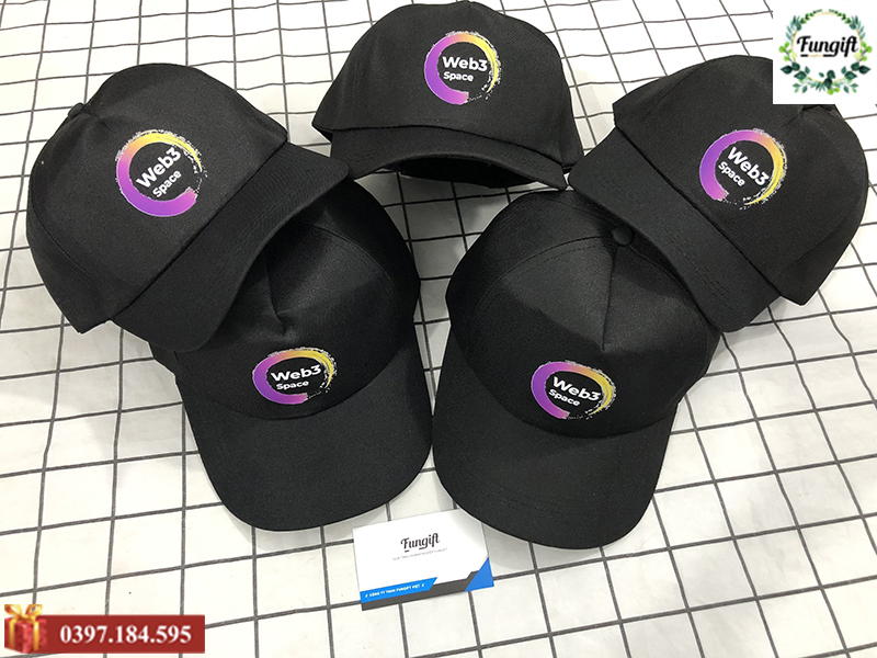 Xưởng may mũ lưỡi trai in logo giá rẻ tại Hà Nội