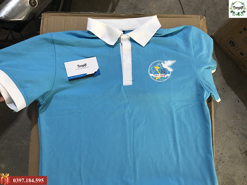 Áo polo in logo theo yêu cầu