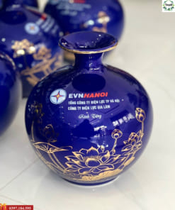 Bình hút tài lộc in chữ và hình làm quà tặng sang trọng