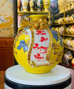 Bình tài lộc gốm sứ bát tràng