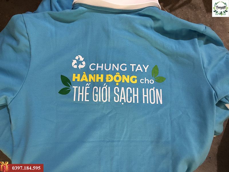 Chuyên may áo đồng phục in logo theo yêu cầu