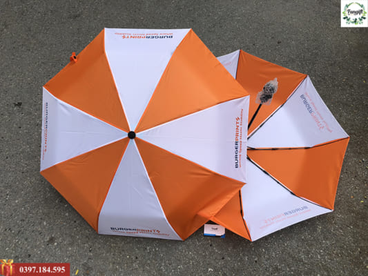 in 50 ô dù cầm tay cho Burger Print