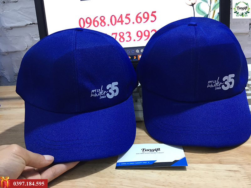 Mũ lưỡi trai in logo giá rẻ