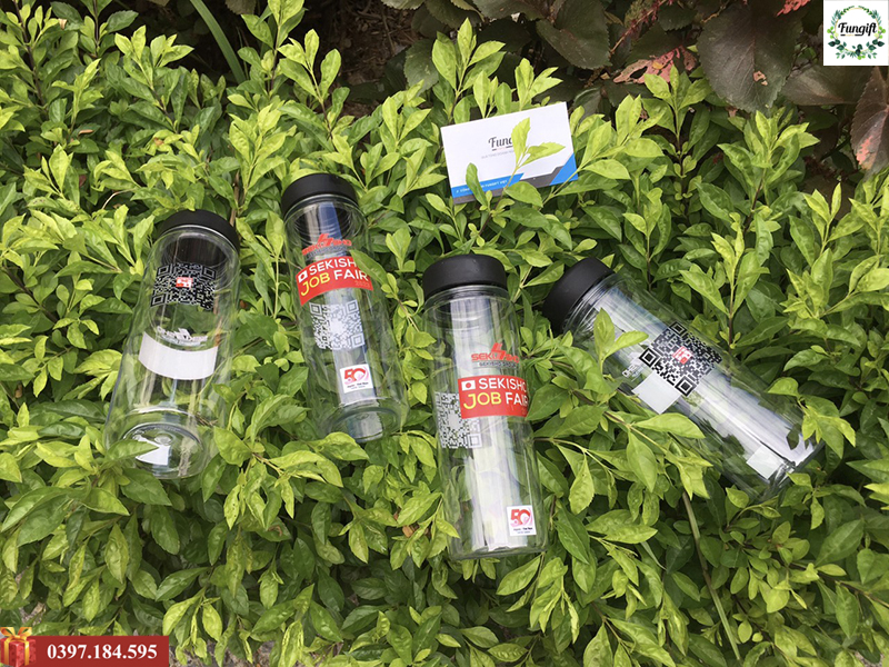 100 bình nước my bottle in logo SekiSho làm quà tặng