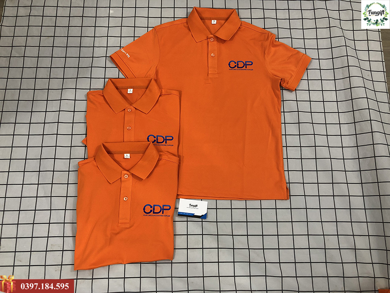 Áo phông đồng phục in logo theo yêu cầu