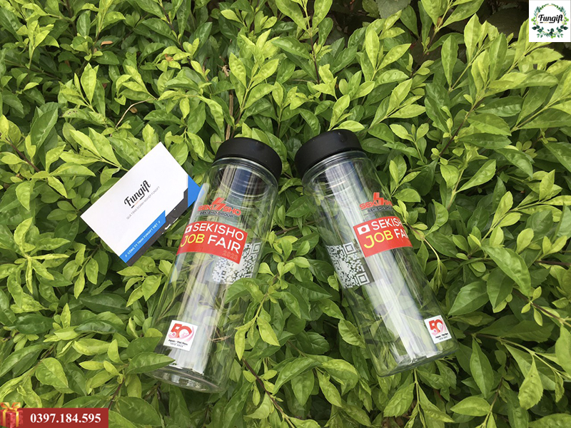 Bình nước nhựa my bottle in logo