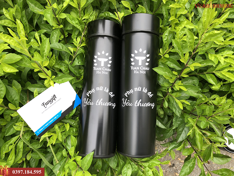 Cung cấp bình giữ nhiệt in logo giá rẻ Hà Nội