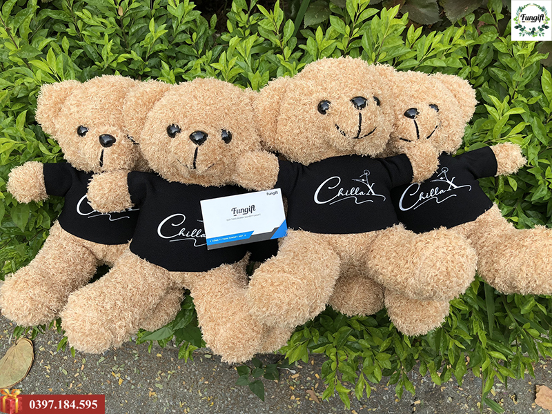 Cung cấp gấu bông in logo số lượng lớn