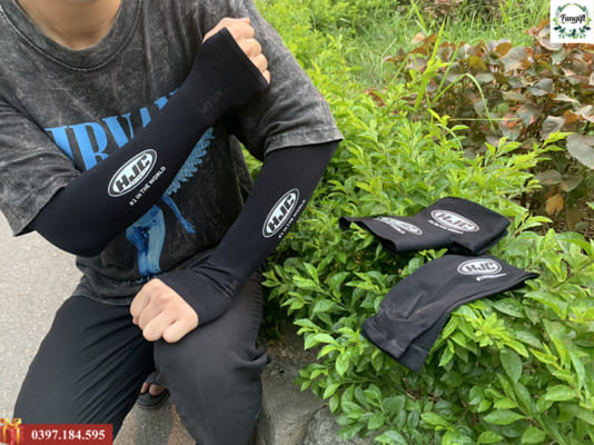 Găng tay ống in logo theo yêu cầu