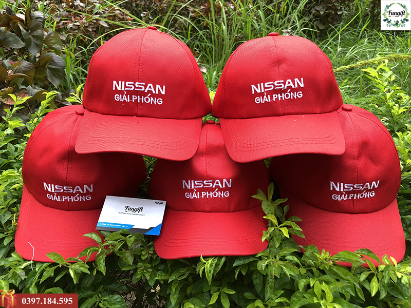 Mũ lưỡi trai thêu logo giá rẻ