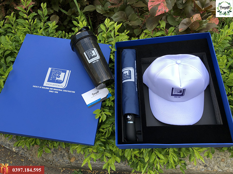 Quà tặng ô dù cầm tay in logo giá rẻ