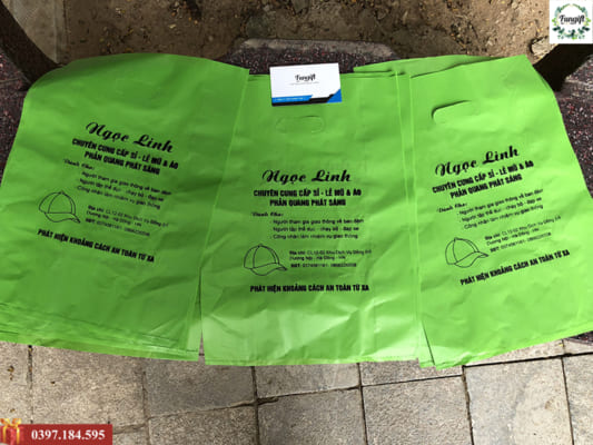 Túi nilon in thông tin theo yêu cầu