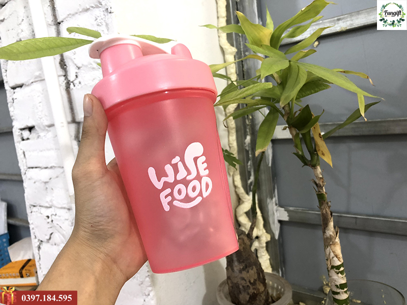 Bình lắc shaker in logo theo yêu cầu