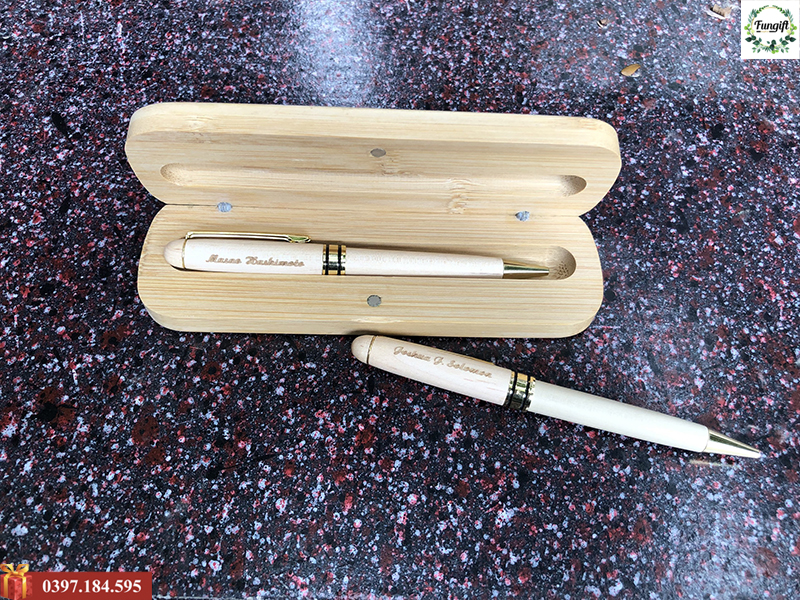 Bút tre quà tặng dành cho bạn bè, người thân