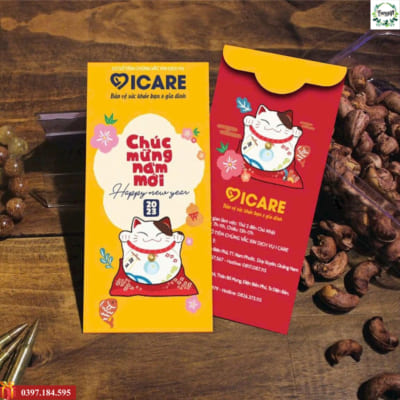 in bao lì xì làm quà tặng khuyến mại