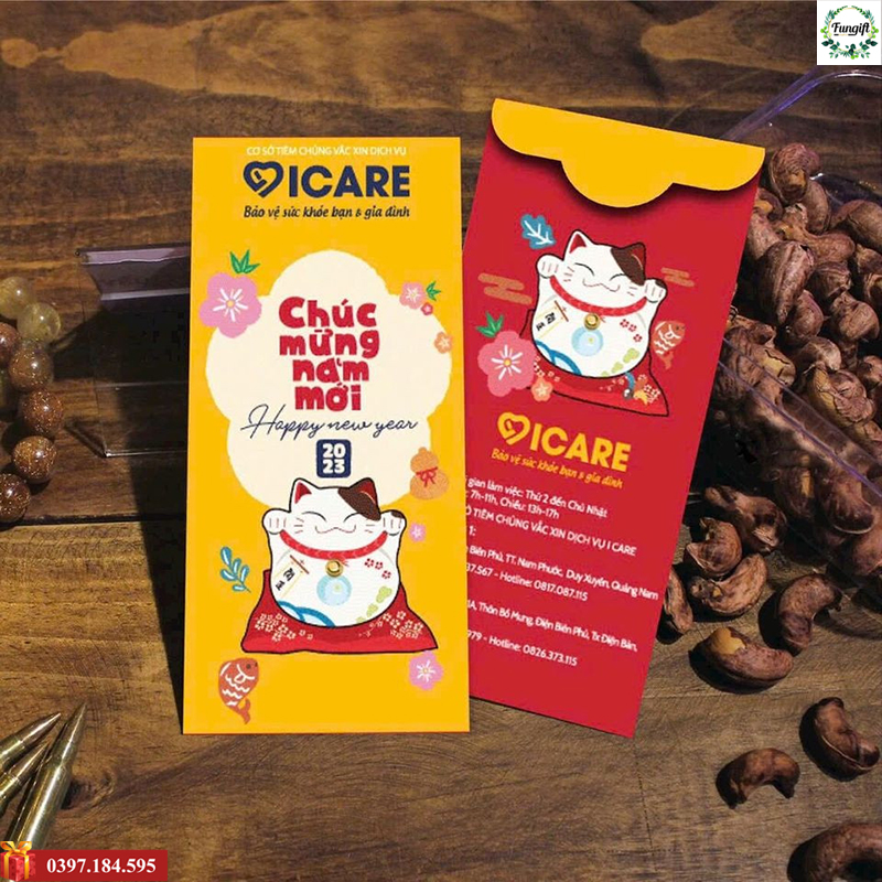 in bao lì xì làm quà tặng khuyến mại
