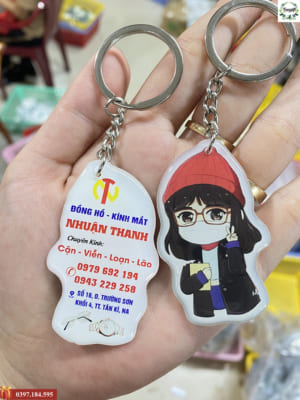 Sản xuất móc khóa làm quà tặng khách hàng