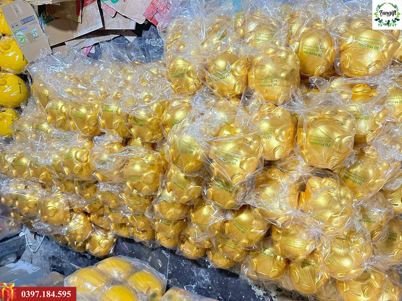 Xưởng in heo đất theo yêu cầu