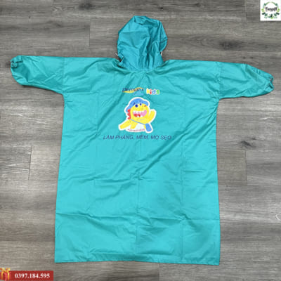 Áo mưa trẻ em in logo theo yêu cầu