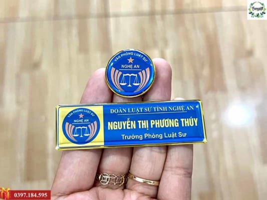 Làm bảng tên nhân viên Quảng Ninh