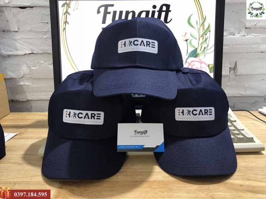 Mũ lưỡi trai in logo theo yêu cầu