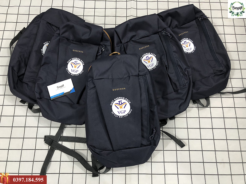 Balo in logo theo yêu cầu