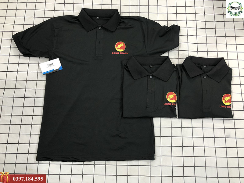 Chuyên in áo polo in logo theo yêu cầu