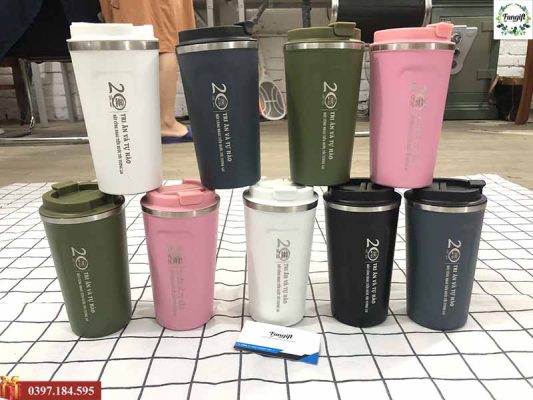 Dự án 1.716 Ly giữ nhiệt coffee khắc logo VAP