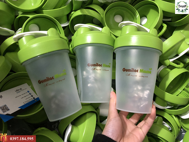 Bình lắc shaker làm quà tặng phòng tập gym