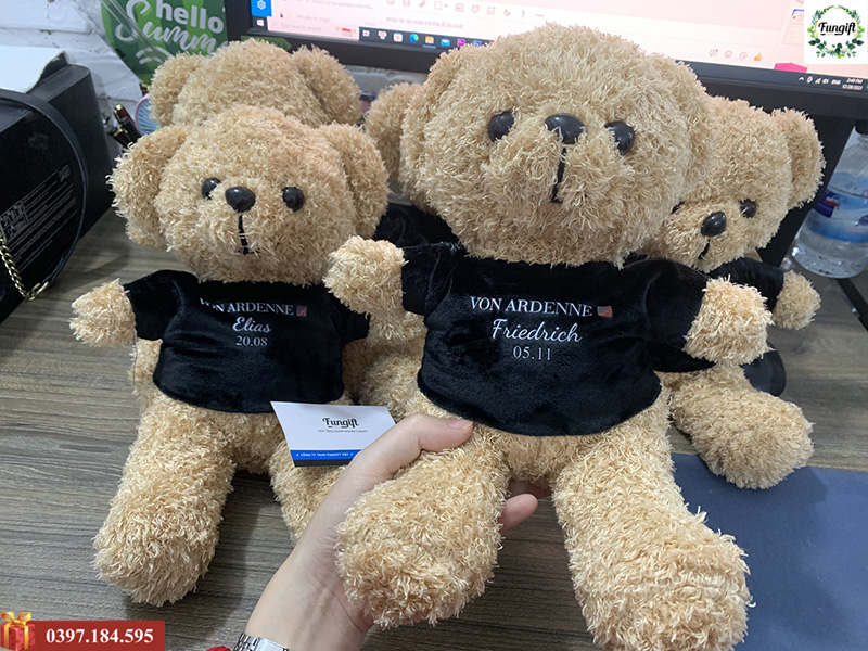 Chuyên gấu bông Teddy in logo cho Von ARDENNE