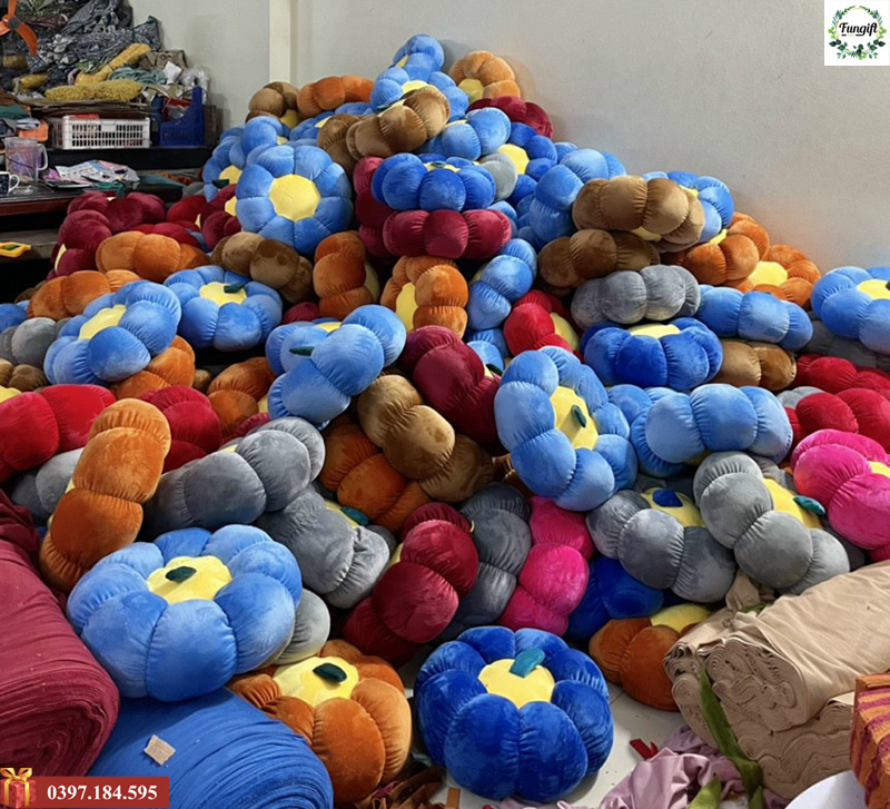 Đệm ngồi hình trái bí