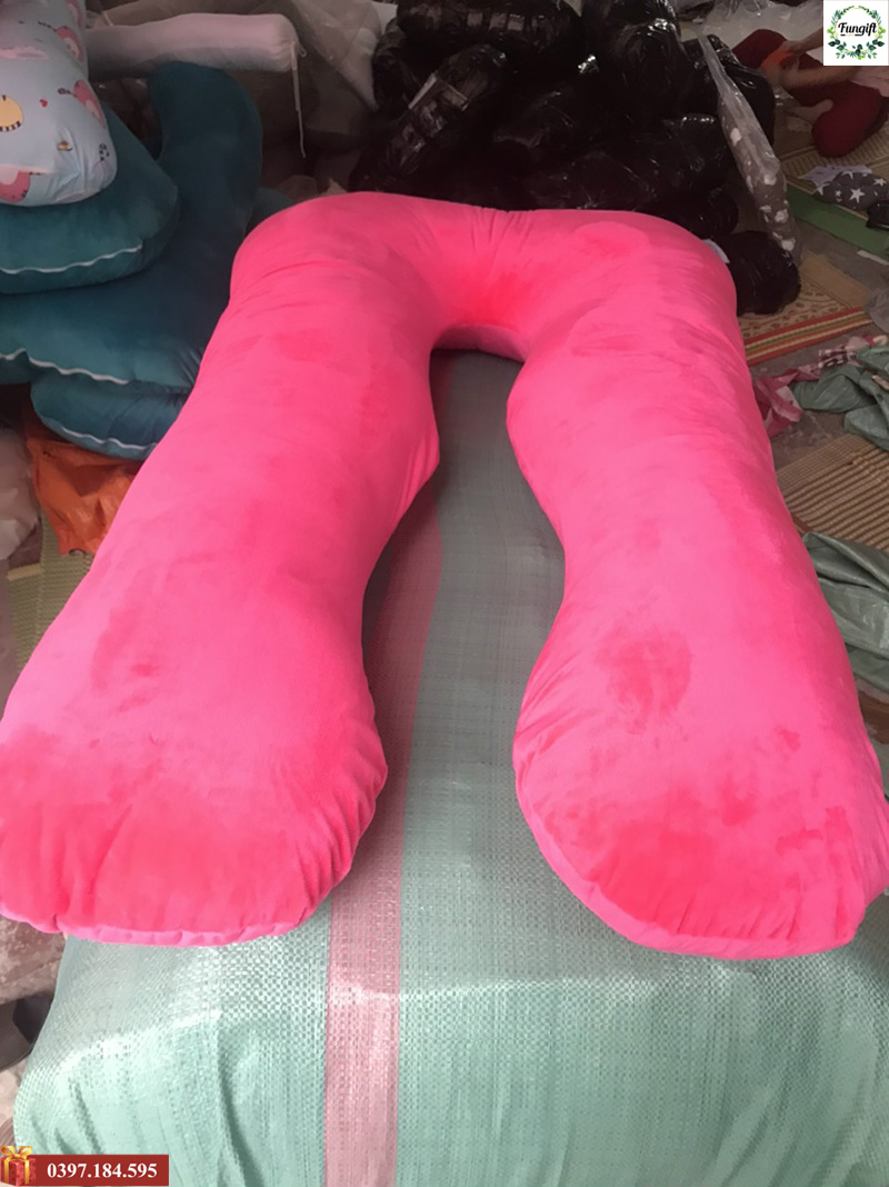 Gối ôm chữ U cho mẹ bầu