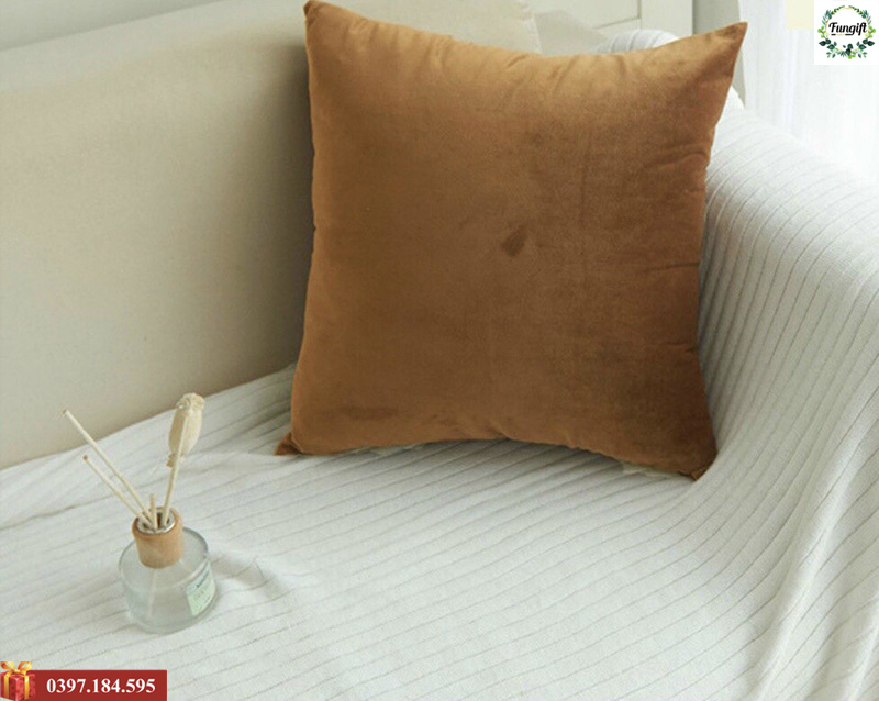 gối vuông tựa lưng