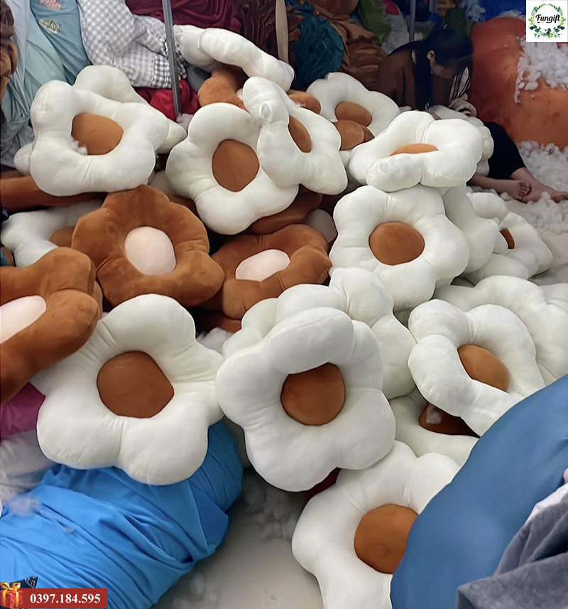 Nệm bông hoa