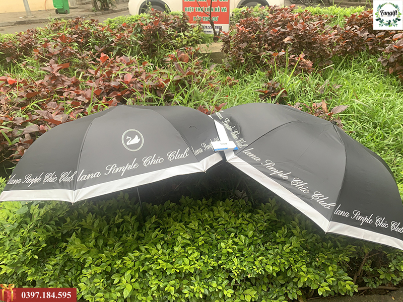 Ô dù cầm tay in logo quà tặng