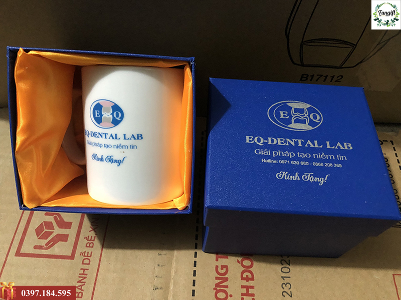 Sản xuất ly sứ, cốc sứ in logo theo yêu cầu