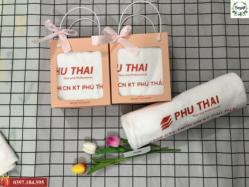 Xưởng sản xuất khăn tắm in logo theo yêu cầu Hà Nội