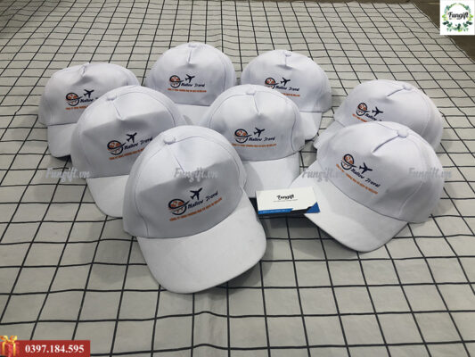 Mũ in logo quà tặng