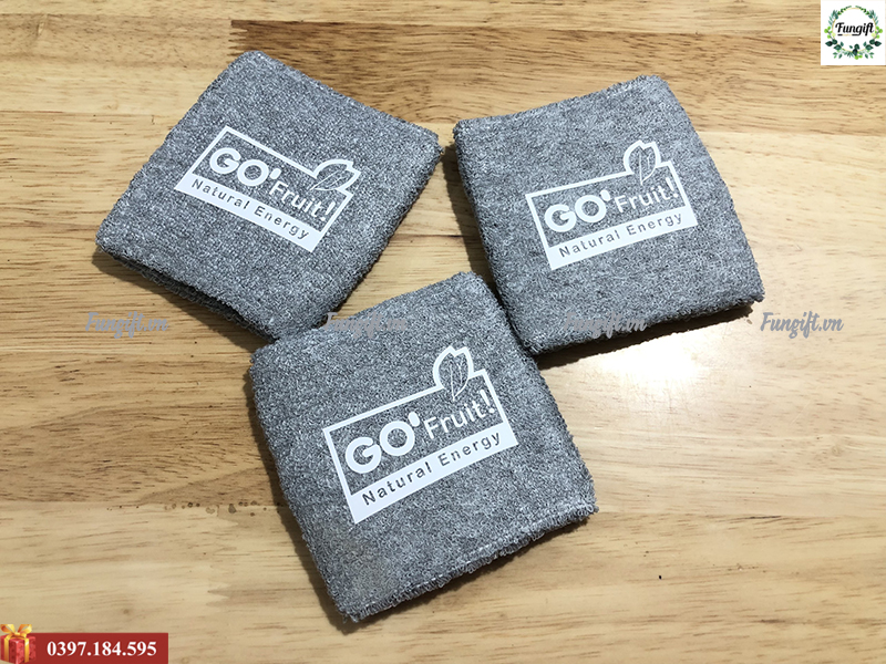 Băng đô cổ tay thấm hút mồ hôi in logo giá rẻ