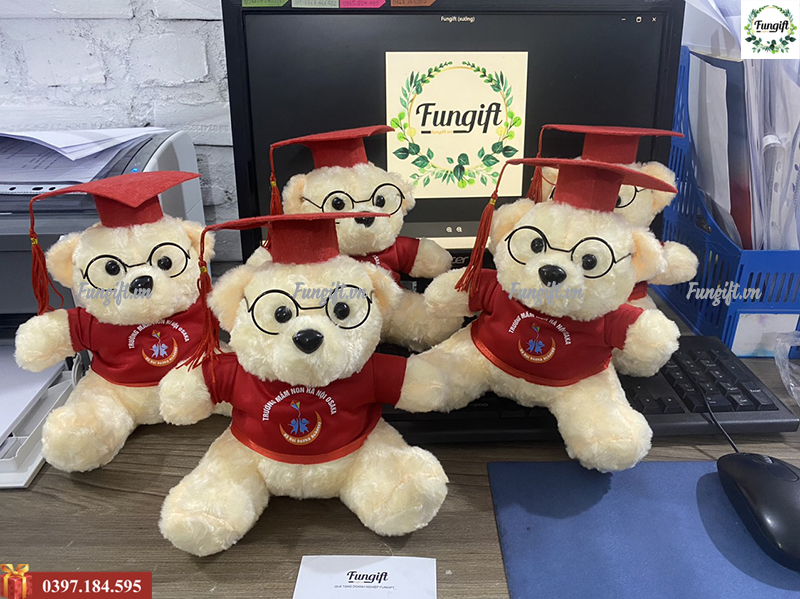 In gấu bông theo yêu cầu