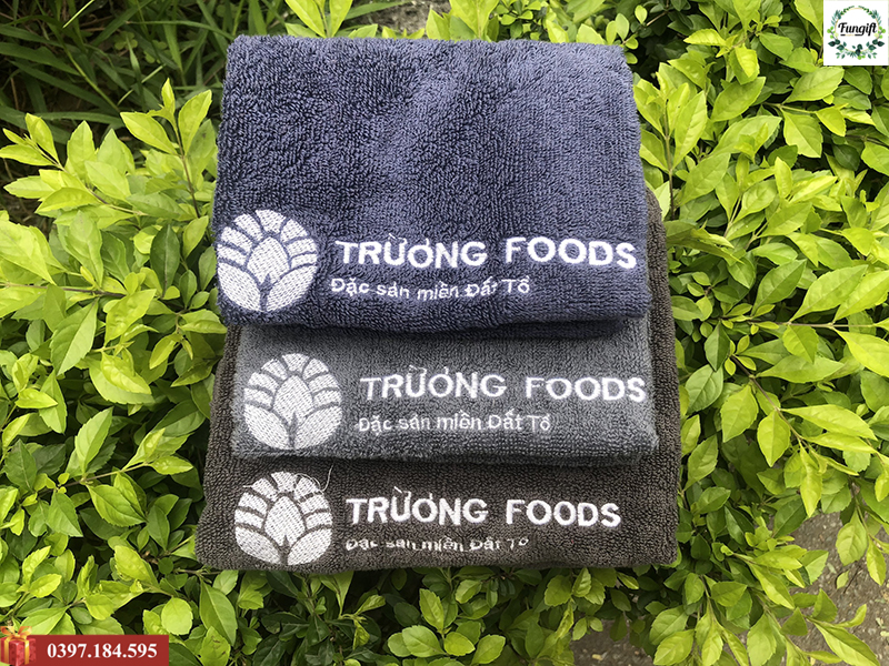 Sản xuất khăn tắm thêu logo