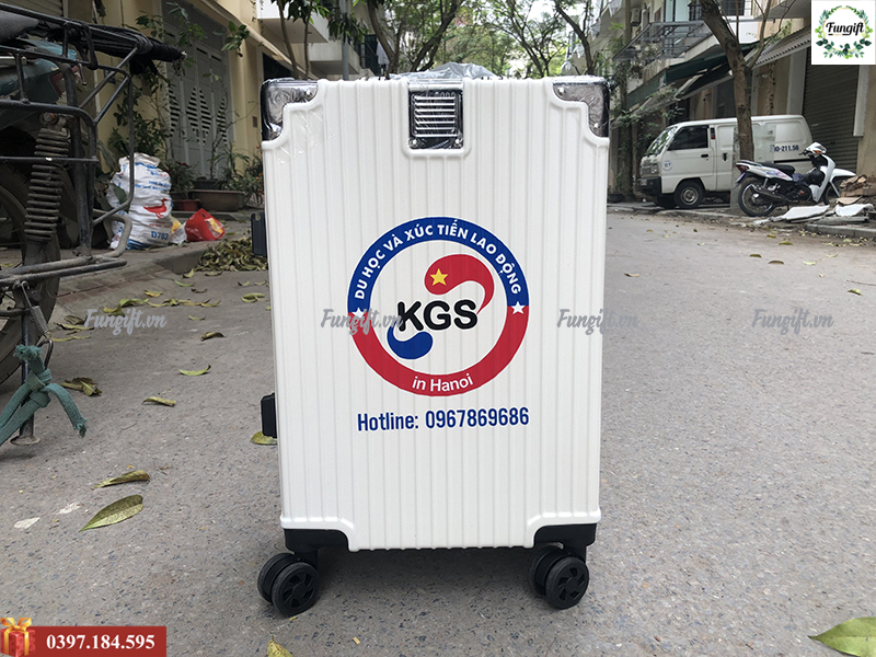 Vali quà tặng in logo