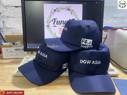 Các mẫu mũ lưỡi trai in logo đẹp