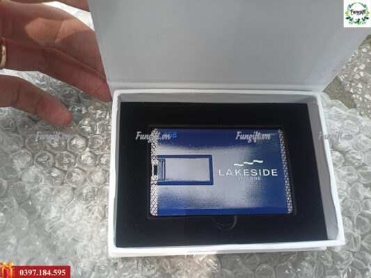 Đặt in logo lên USB dạng thẻ chất lượng